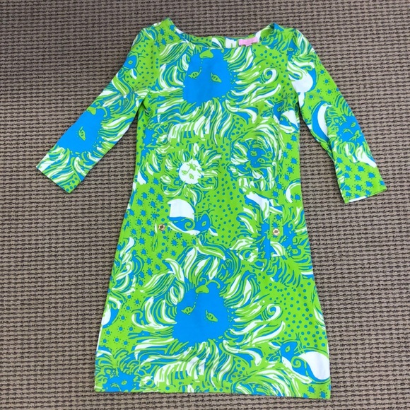 Lily Pulitzer Tiger Print Shift Dress - Picture 1 of 5